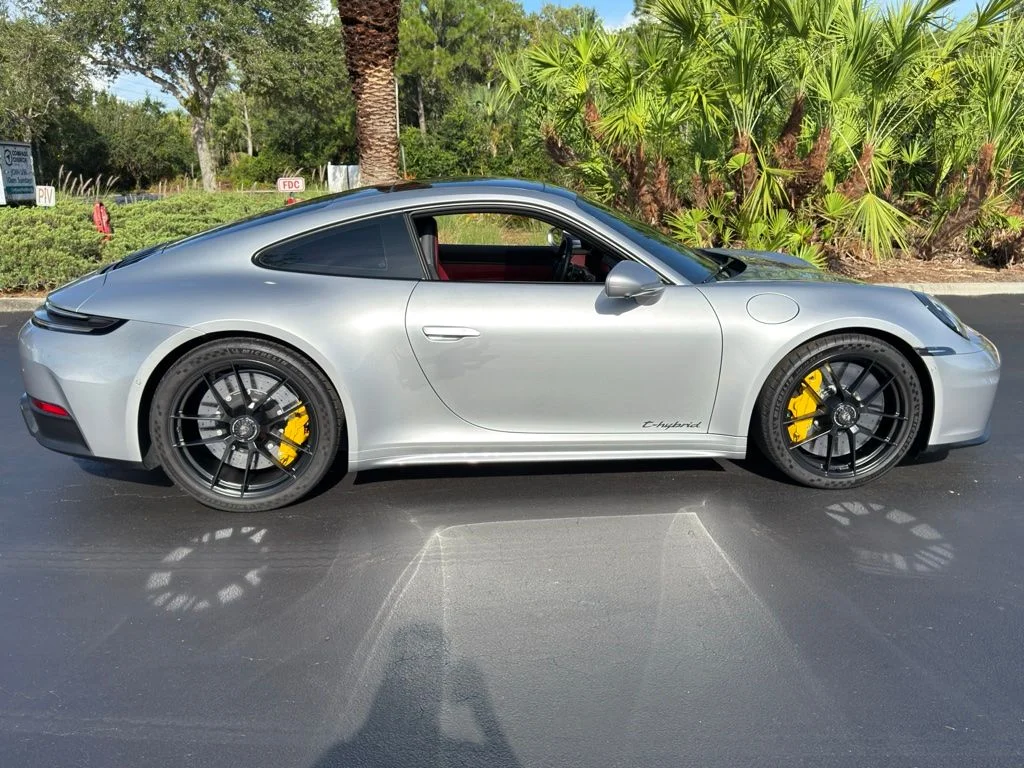 Used 2025 GT Silver Metallic Porsche Carrera 4 GTS image 14