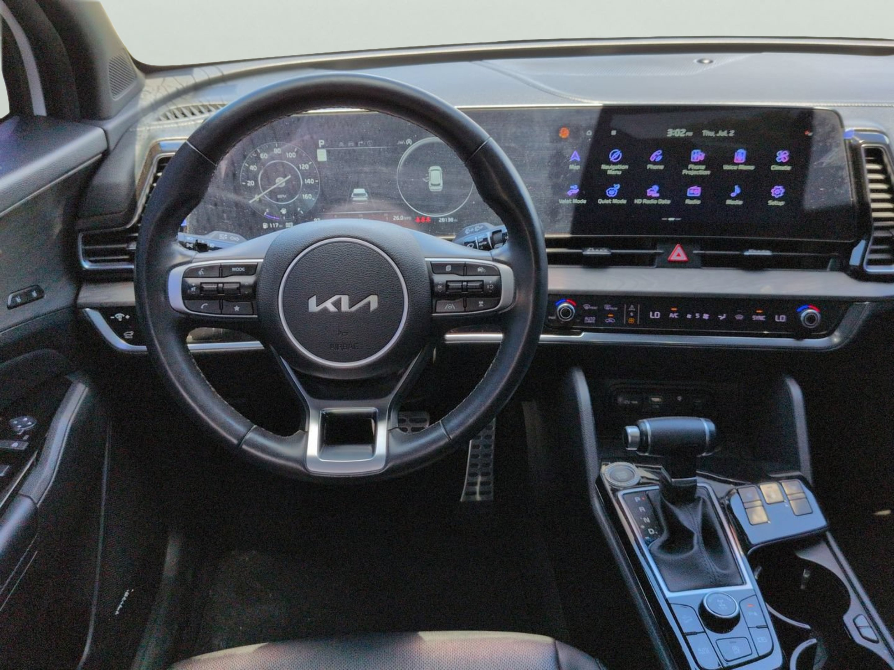 Used 2023 Glacier White Pearl/Ebony Black Roof Kia X-Pro image 14