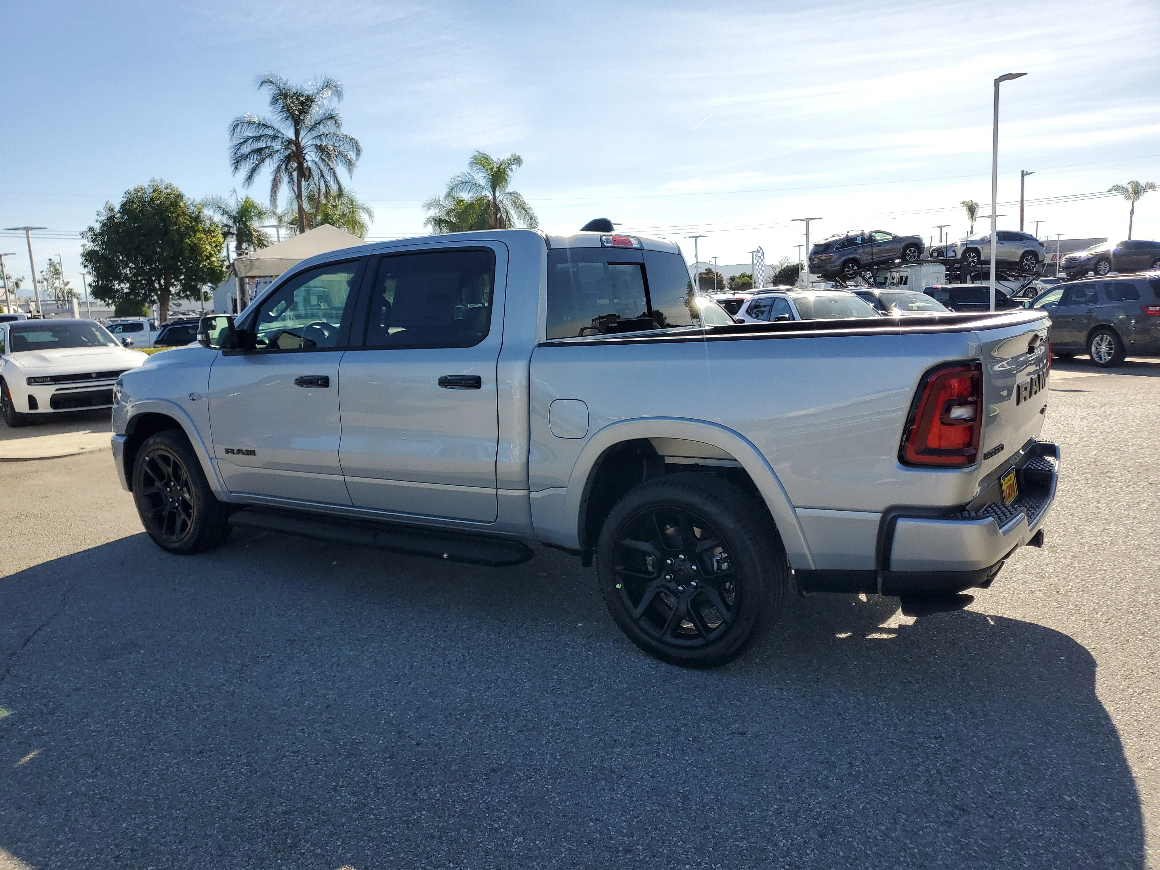 New 2026 Silver Zynith Exterior Paint RAM Laramie image 6