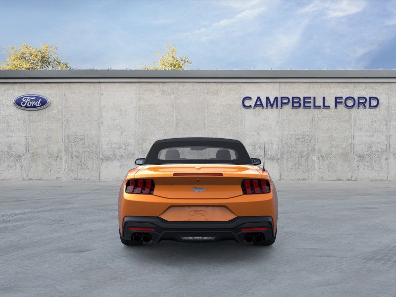 New 2026 Orange Fury Metallic Tri-coat Ford EcoBoost® Convertible image 13
