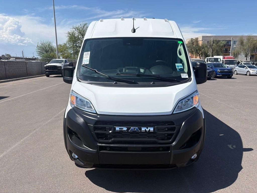 New 2026 Bright White Clear-Coat Exterior Paint RAM High Roof image 3