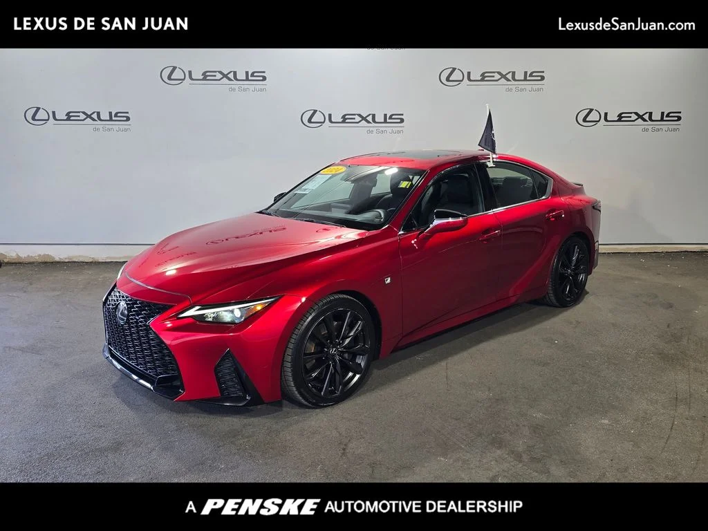 Used 2024 Red Lexus 300 F SPORT Design image 1