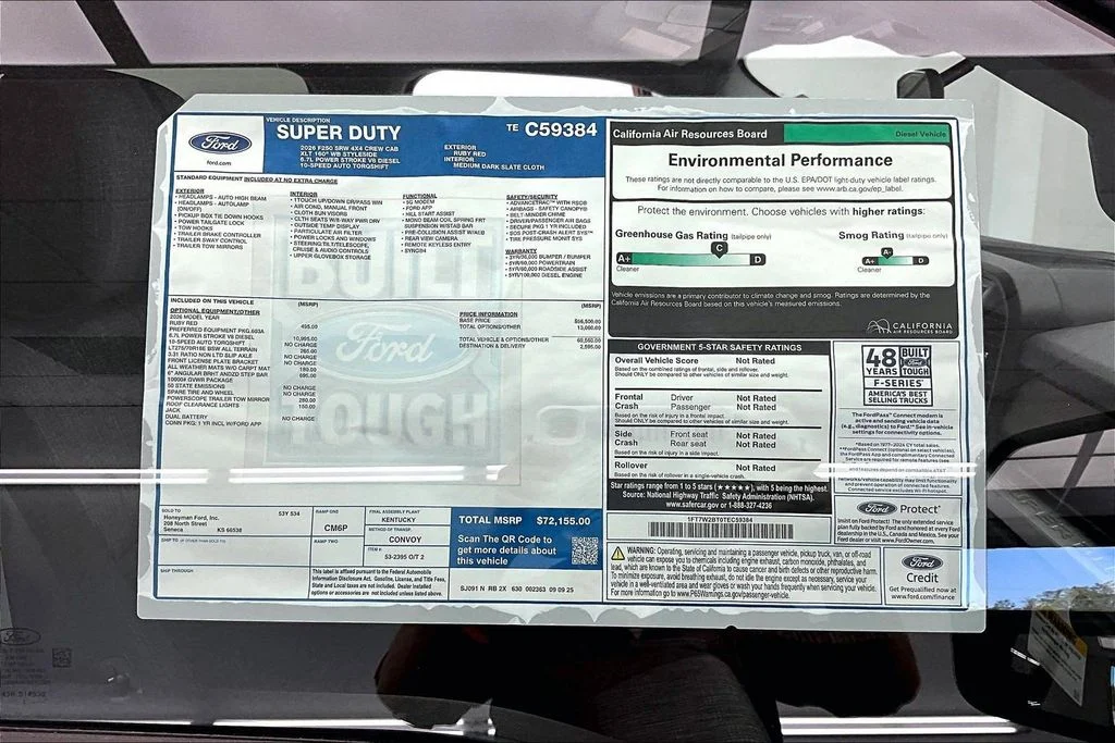 New 2026 Ruby Red Metallic Ford F-250® XLT image 14