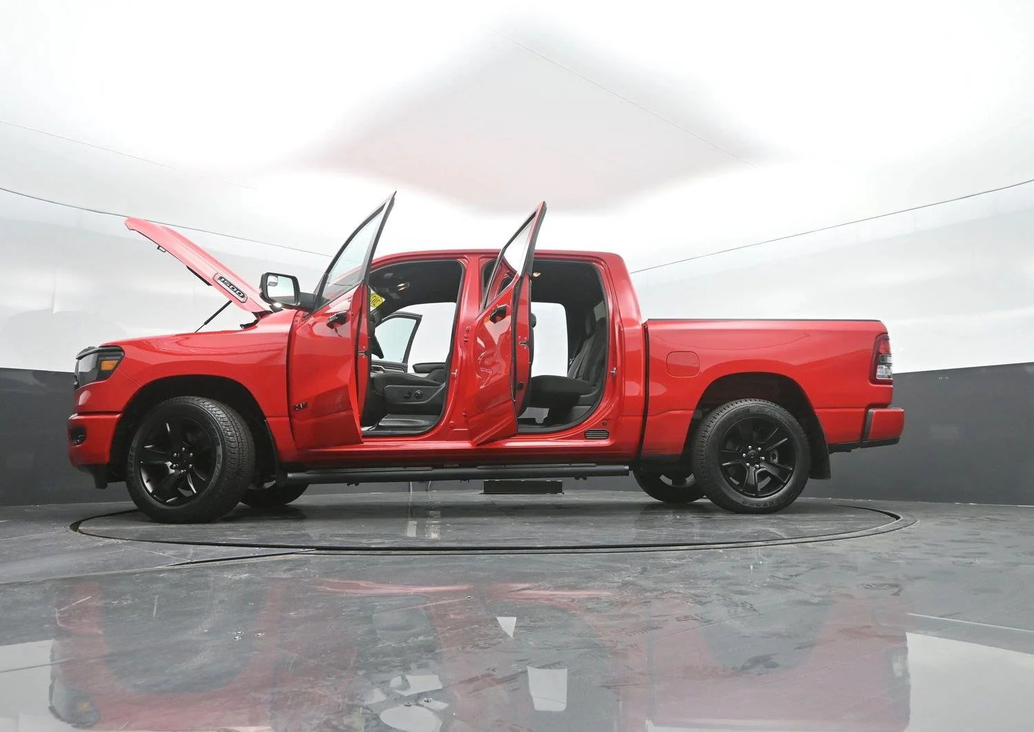 Used 2023 Flame Red Clearcoat Ram Big Horn image 50