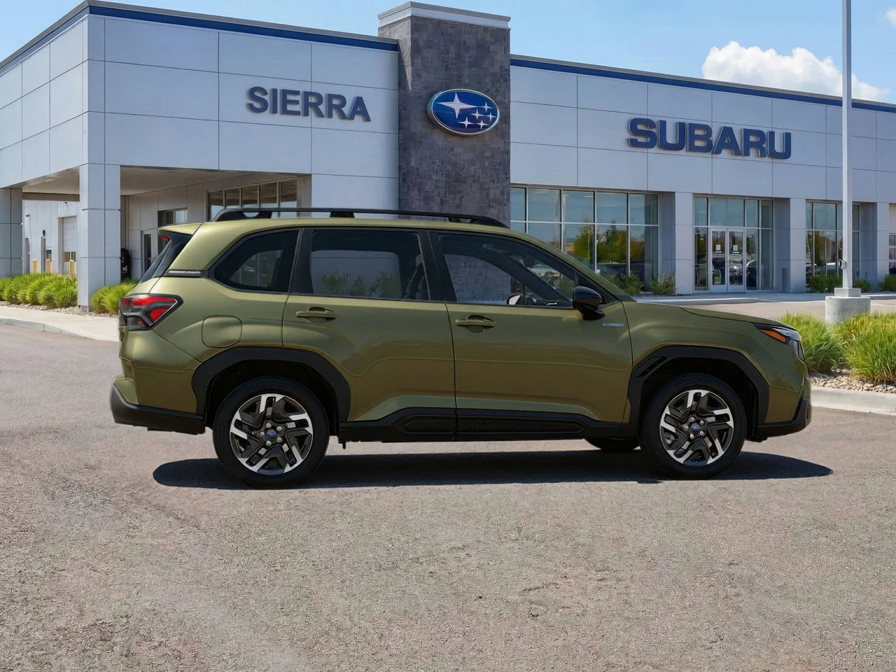 New 2026 AUTUMN GREEN METALLIC Subaru Premium Hybrid image 13