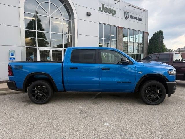 New 2026 Hydro Blue Pearl-Coat Exterior Paint RAM Laramie image 8