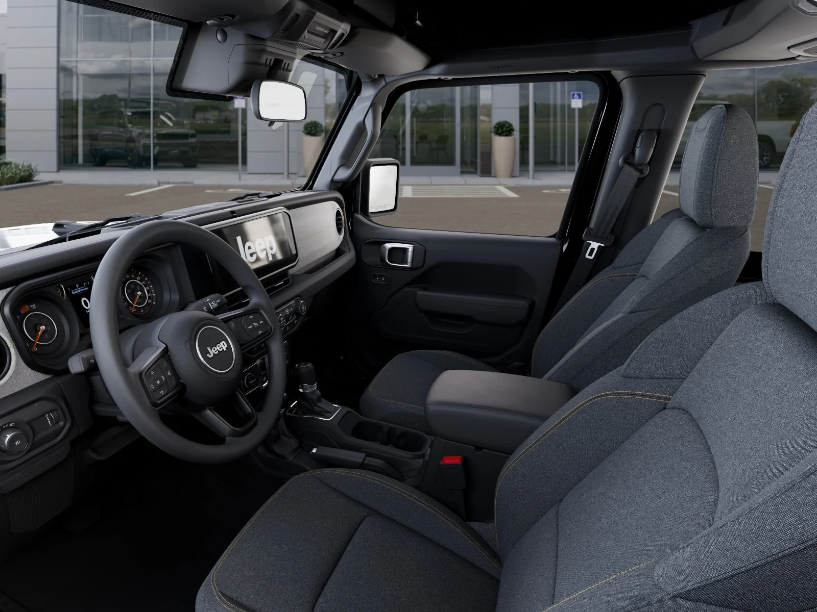 New 2026 Black Clearcoat Jeep Sport image 49