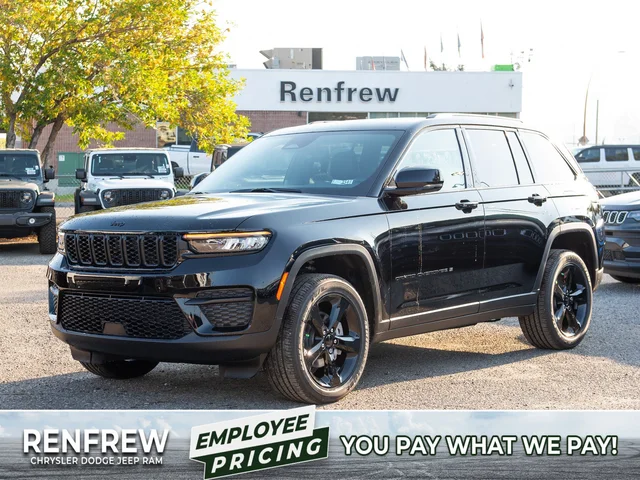2025 Jeep Grand Cherokee Altitude* 4x4, Sunroof, Trailer Tow Pkg, Heated Leather
