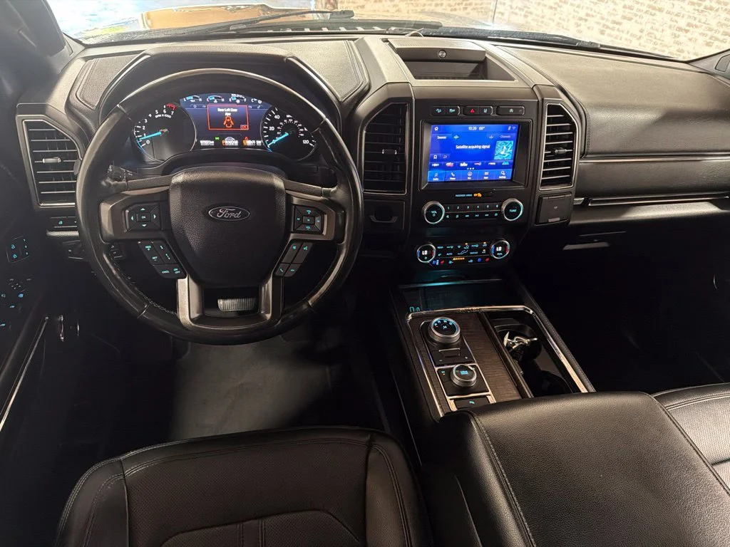 Used 2021 Agate Black Metallic Ford Limited image 21