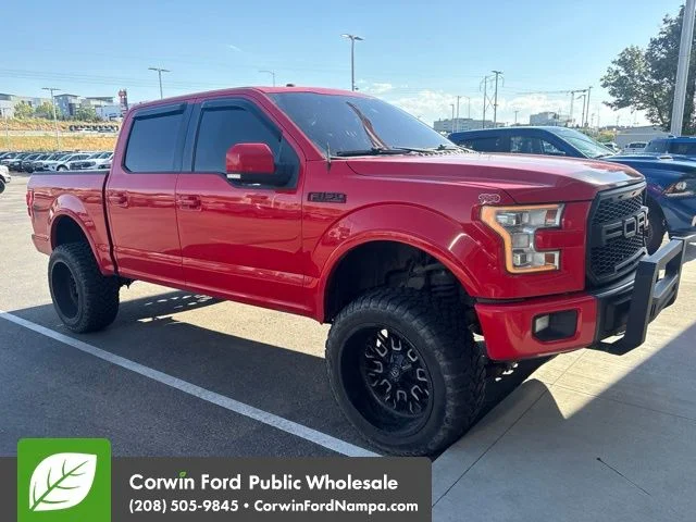 Used 2015 Red Ford Lariat image 4