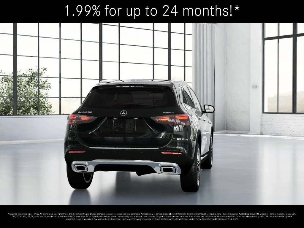 New 2026 Night Black Mercedes-Benz GLA 250 image 24