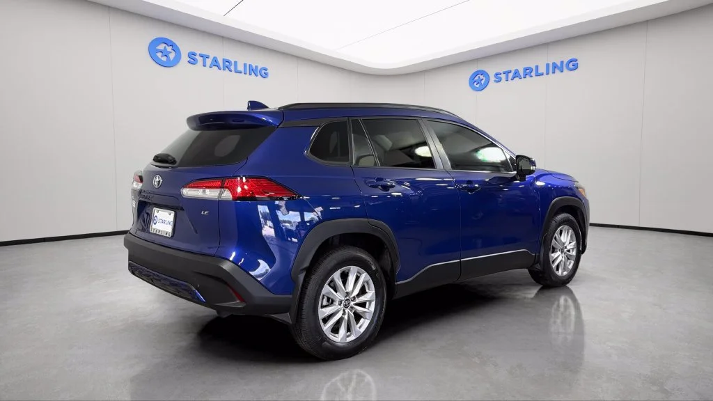 Used 2023 Blue Toyota LE image 10