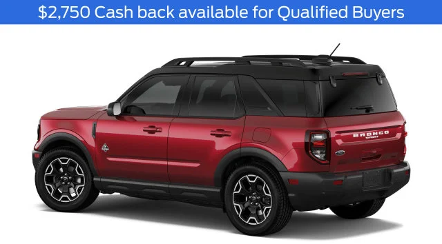 New 2026 Ruby Red Metallic Tinted Clearcoat Ford Outer Banks® image 2