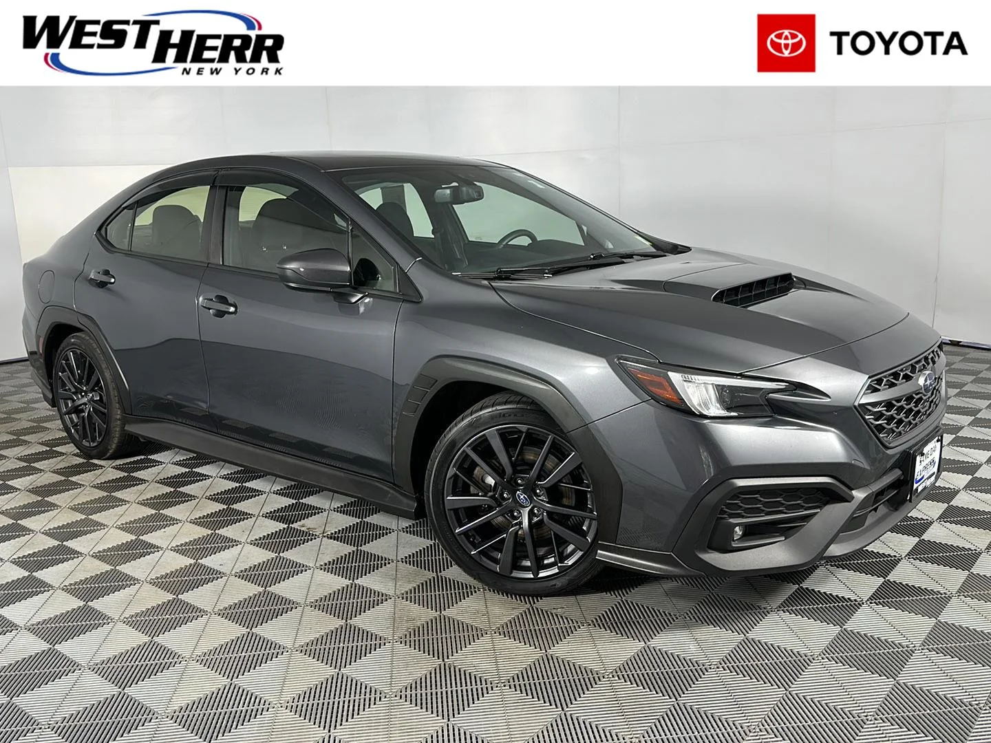 Used 2022 Magnetite Gray Metallic Subaru Premium image 1