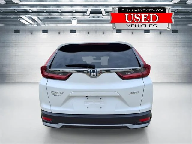 Used 2022 Platinum White Pearl Honda AWD EX-L 4dr SUV image 3