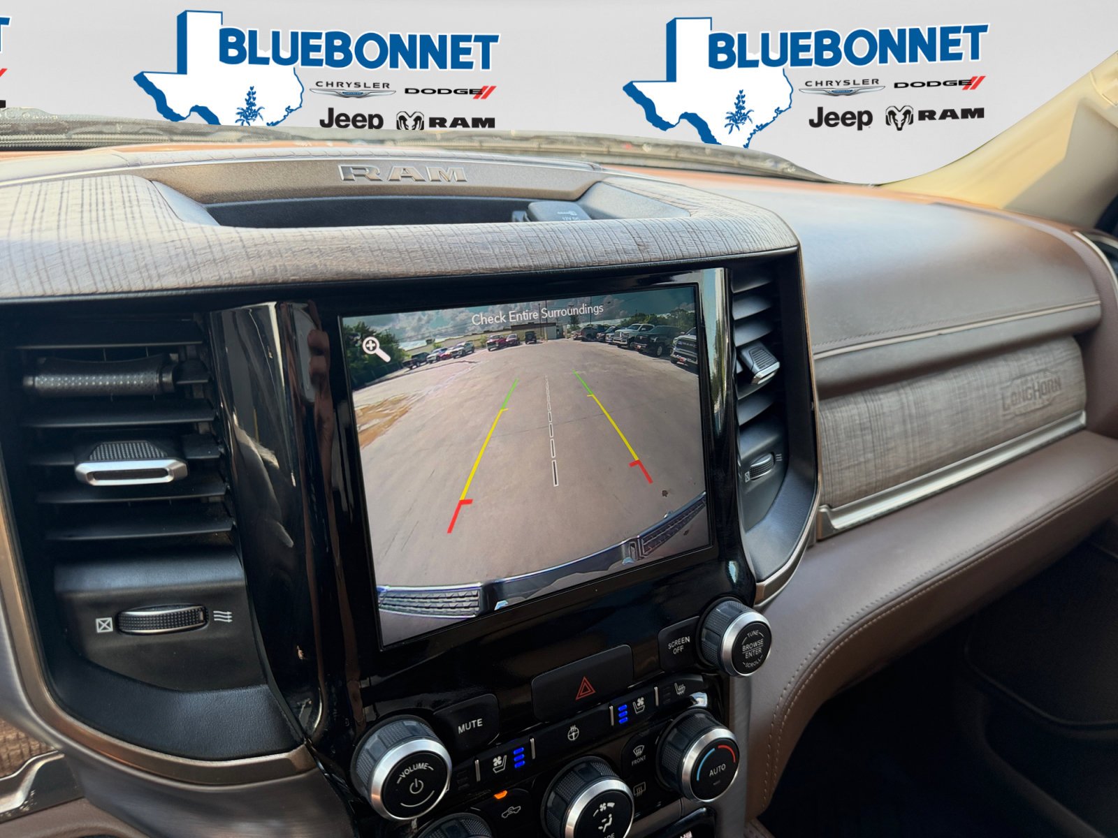 Used 2019 Diamond Black Crystal Pearlcoat Ram Longhorn image 16