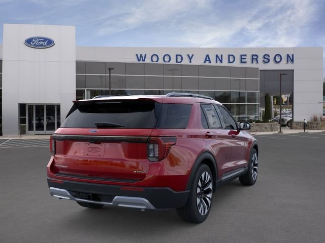 New 2026 Rapid Red Metallic Tinted Clearcoat Ford Platinum image 8