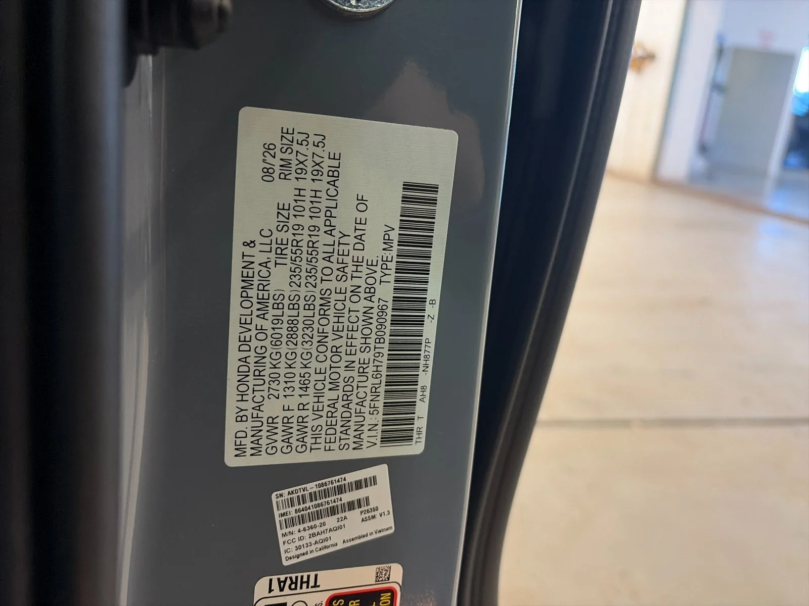 New 2026 Sonic Gray Pearl Honda Sport-L image 34