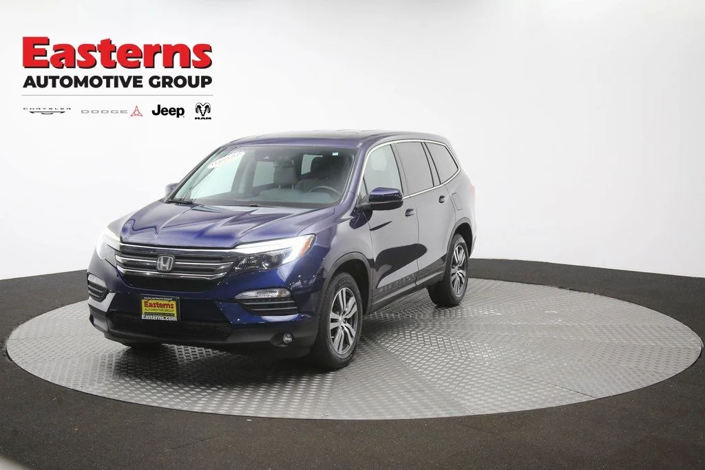 Used 2017 Blue Honda EX-L image 54