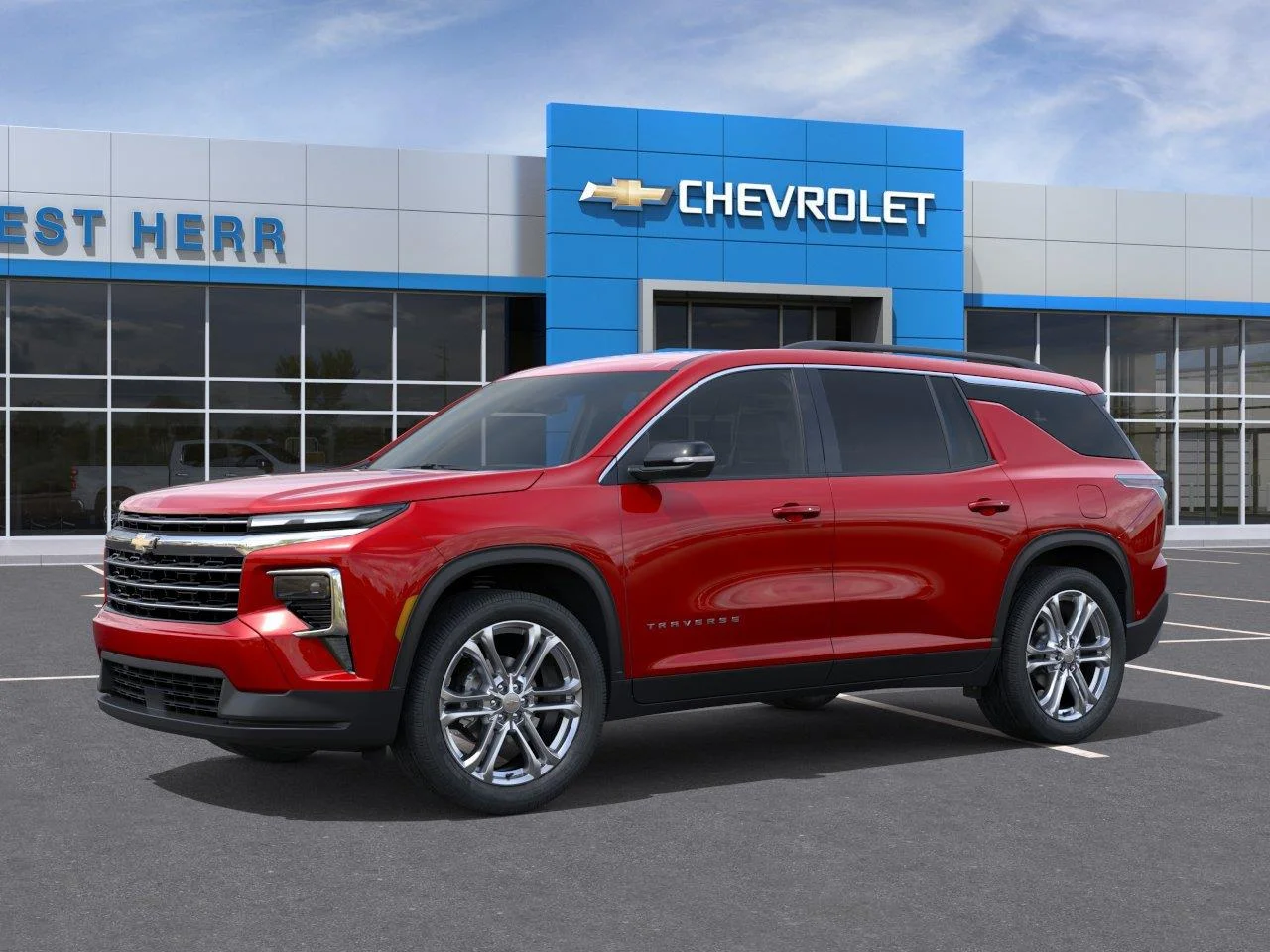 New 2027 Radiant Red Tintcoat Chevrolet LT image 2