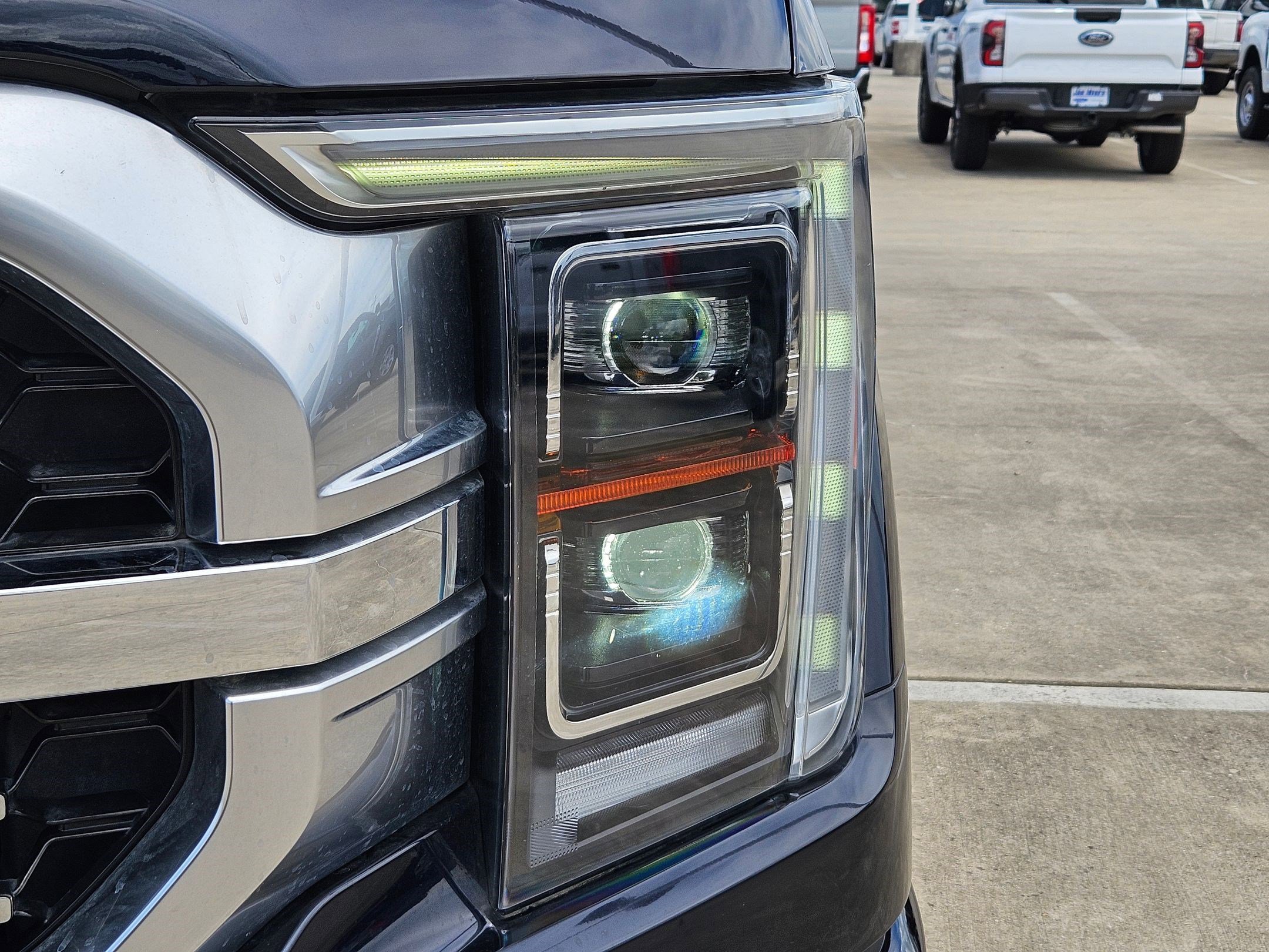 Used 2023 Blue Ford Platinum image 9