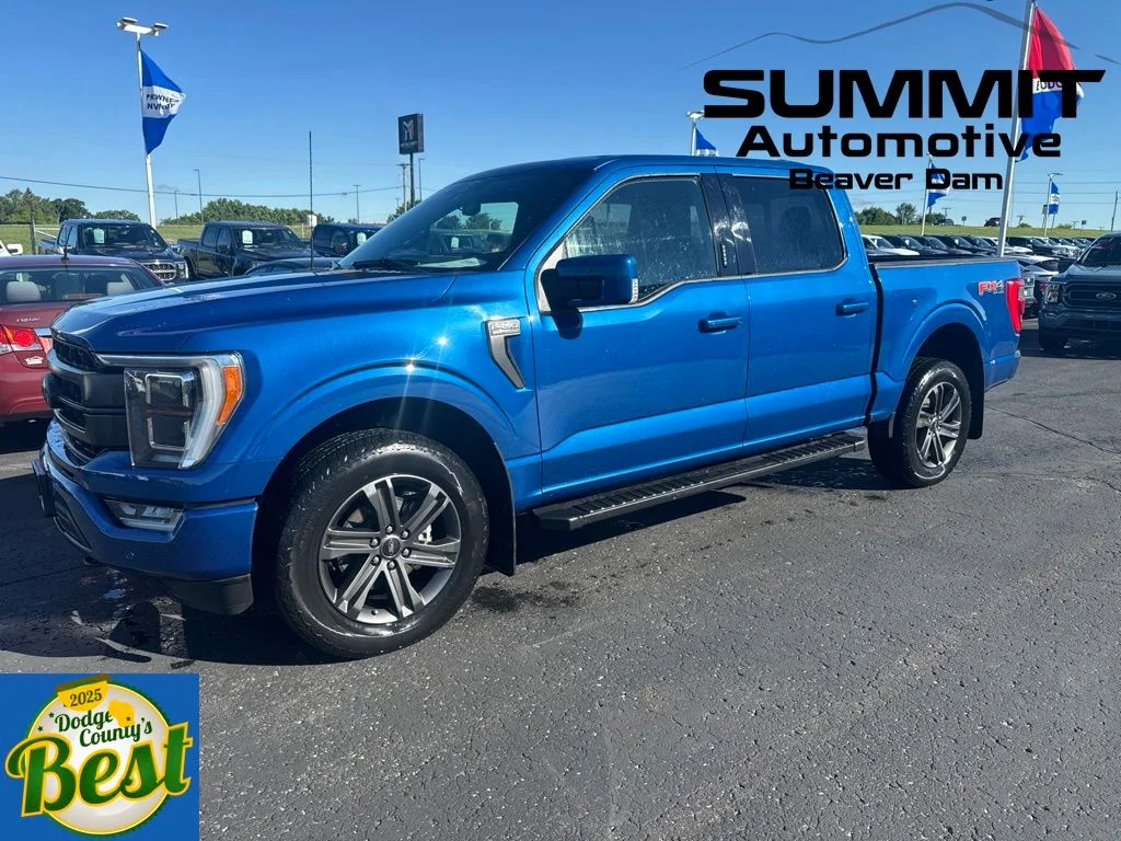 Used 2023 Blue Ford Lariat image 1