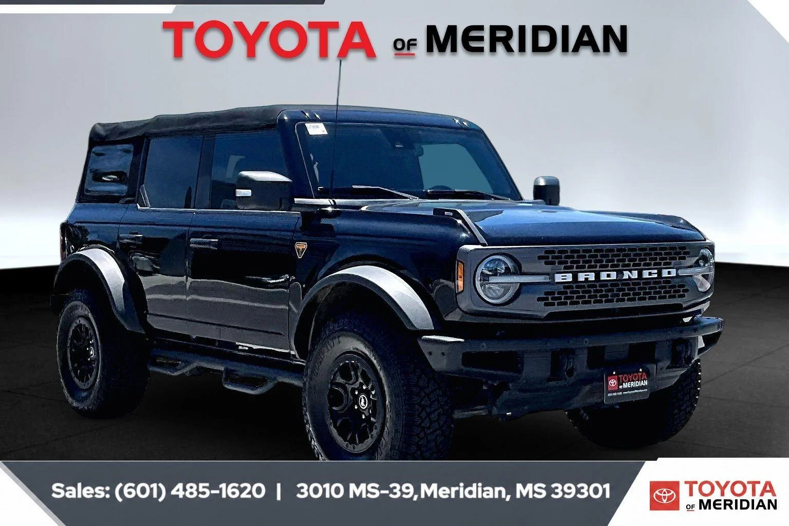 Used 2022 Shadow Black Ford Badlands Advanced image 1