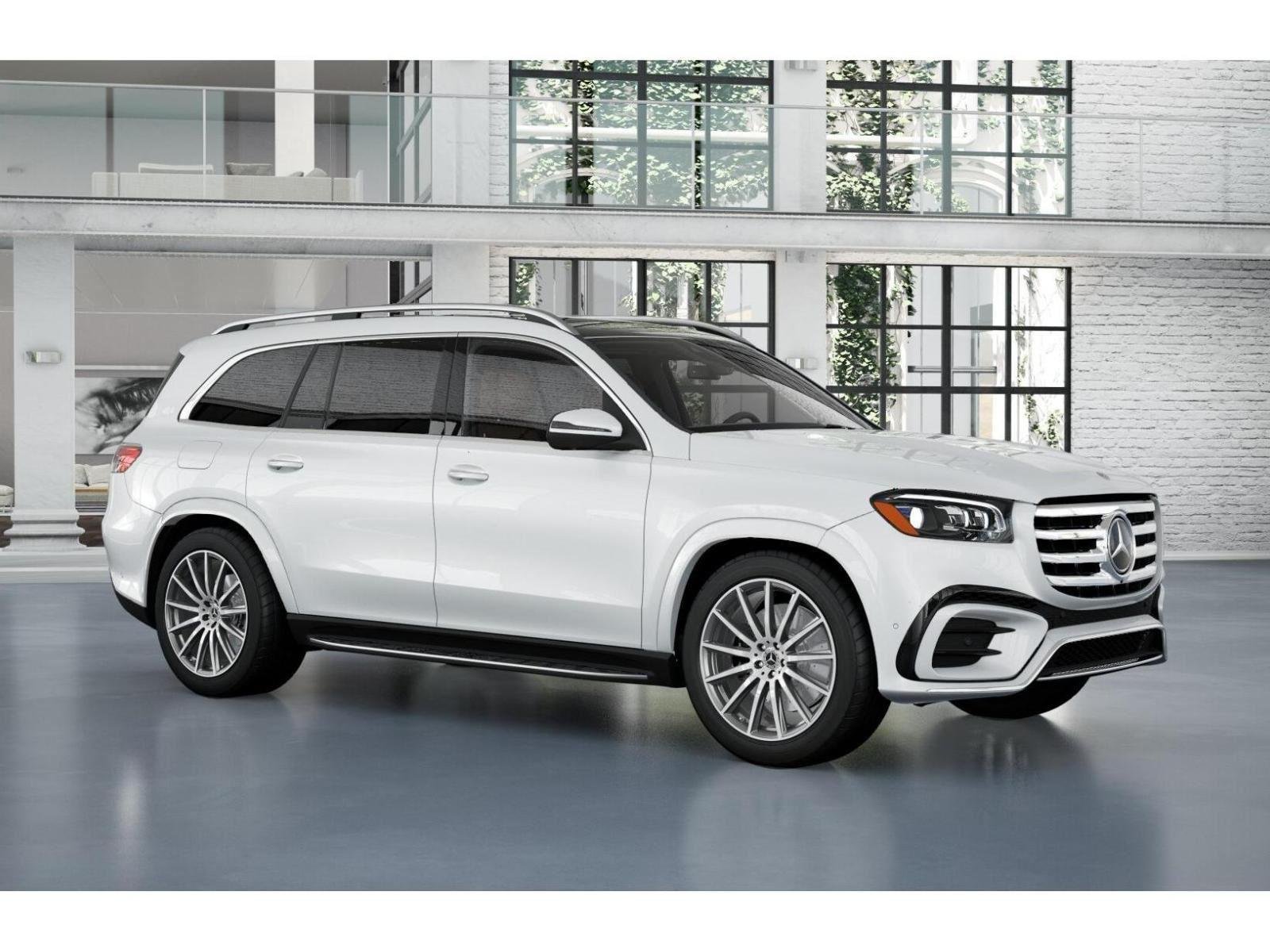 New 2026 MANUFAKTUR Moonlight White Metallic Mercedes-Benz GLS 450 image 13