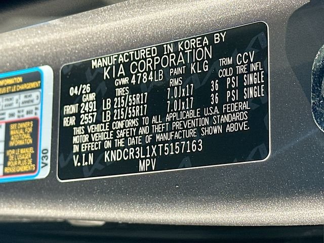 New 2026 Steel Gray Kia WIND image 31