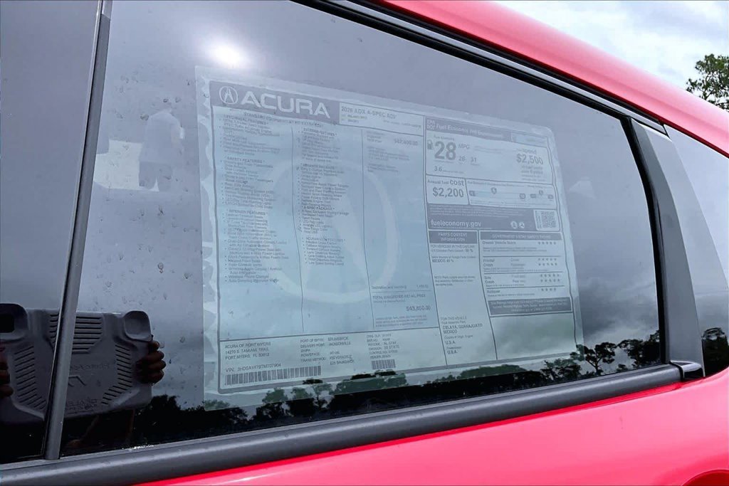 New 2026 Red Acura A-Spec Advance Package image 21