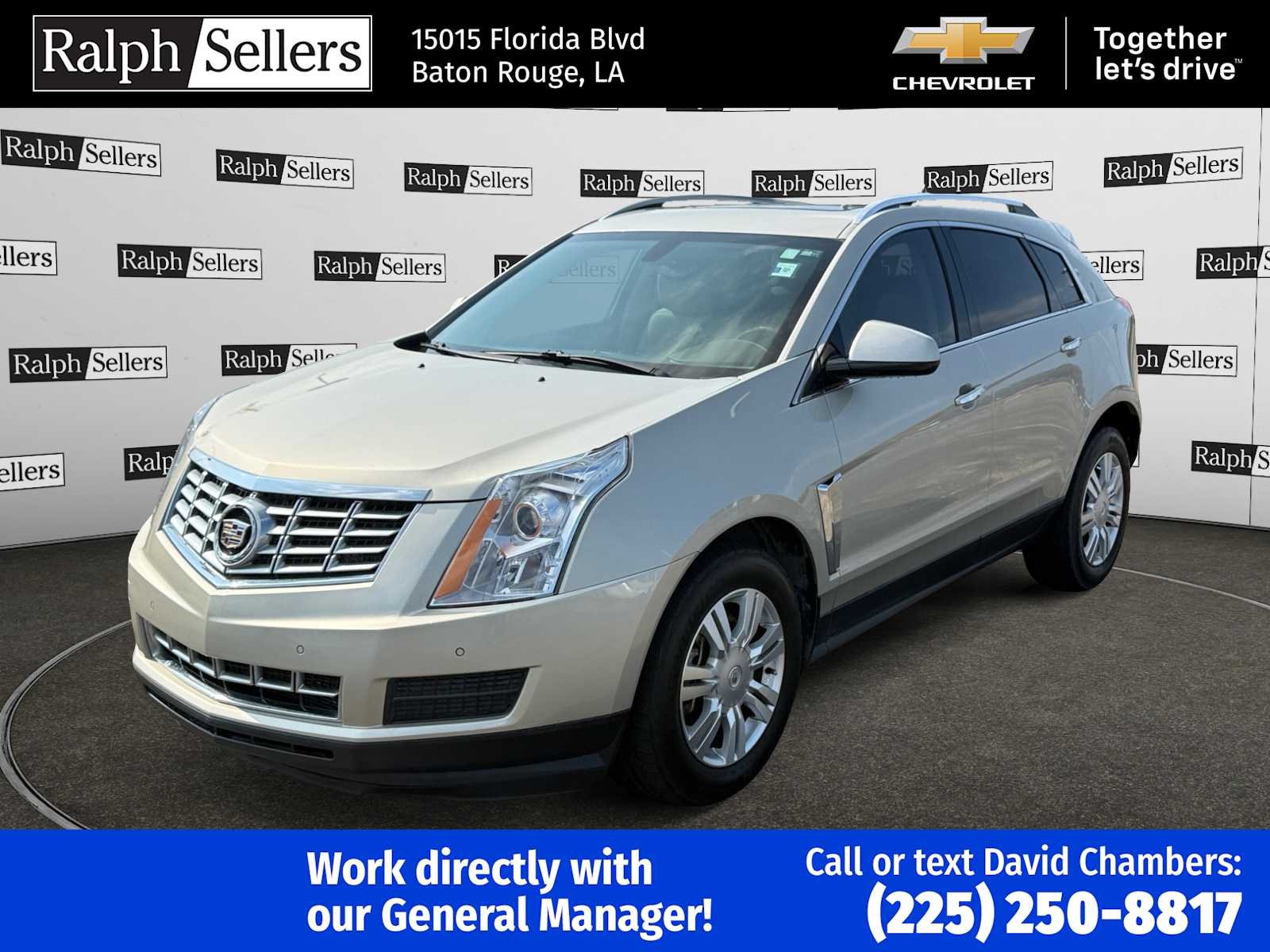Used 2014 Cadillac SRX Luxury Collection with VIN 3GYFNBE37ES613737 for sale in Baton Rouge, LA