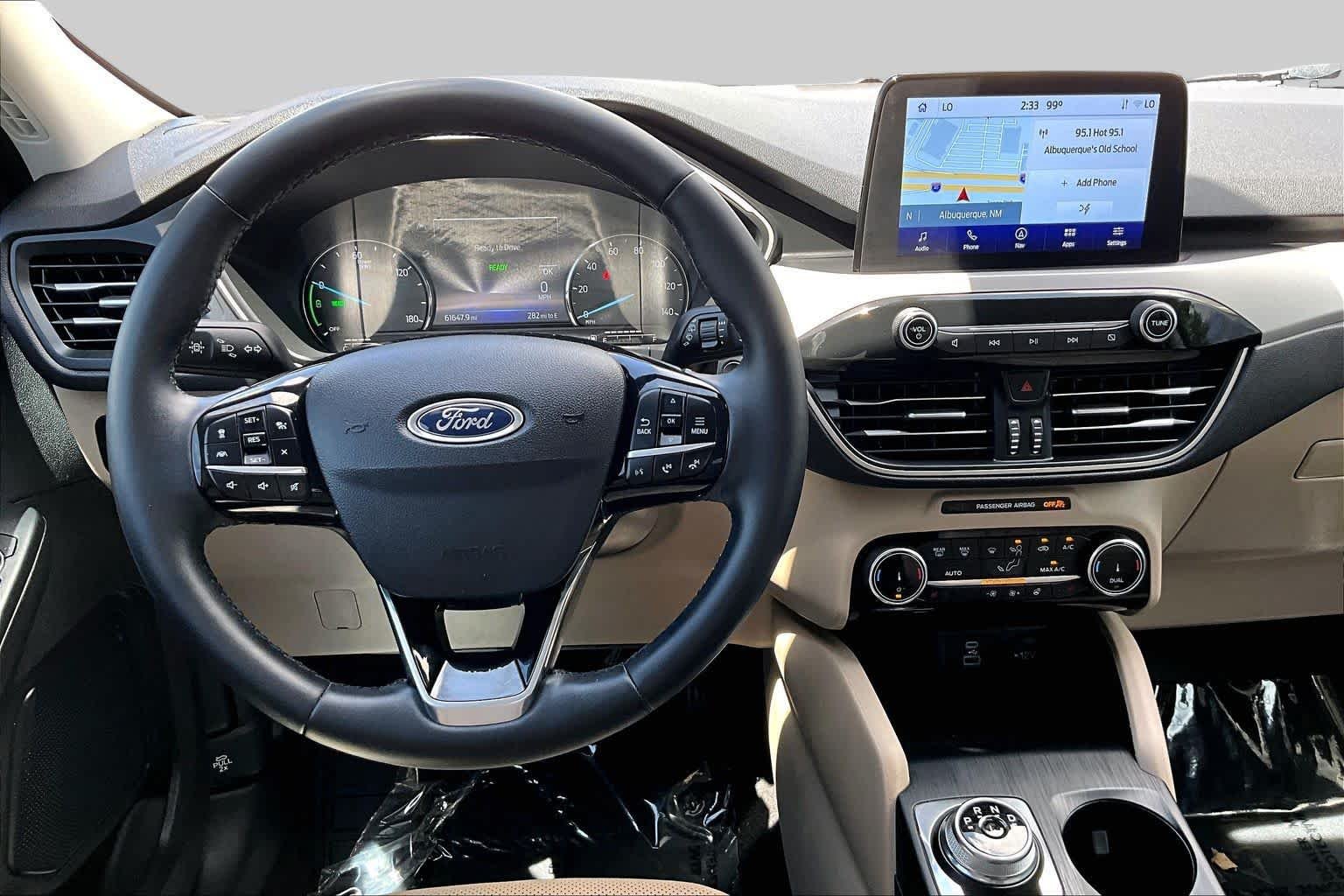 Used 2022 Agate Black Metallic Ford SEL Hybrid image 6