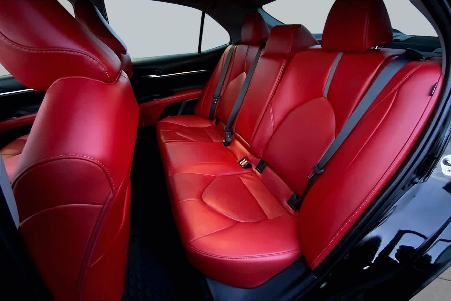 Used 2022 Midnight Black Metallic Toyota XSE image 19