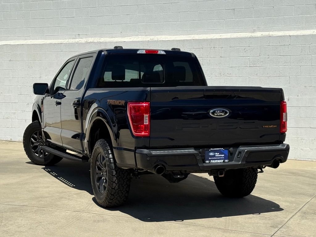 Certified Used 2023 Blue Metallic Ford Tremor image 5