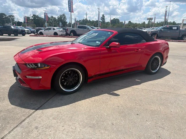 Used 2021 Race Red Ford EcoBoost Premium image 1