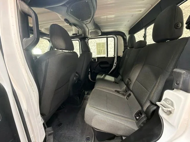 Used 2024 Bright White Clearcoat Jeep Sport image 14