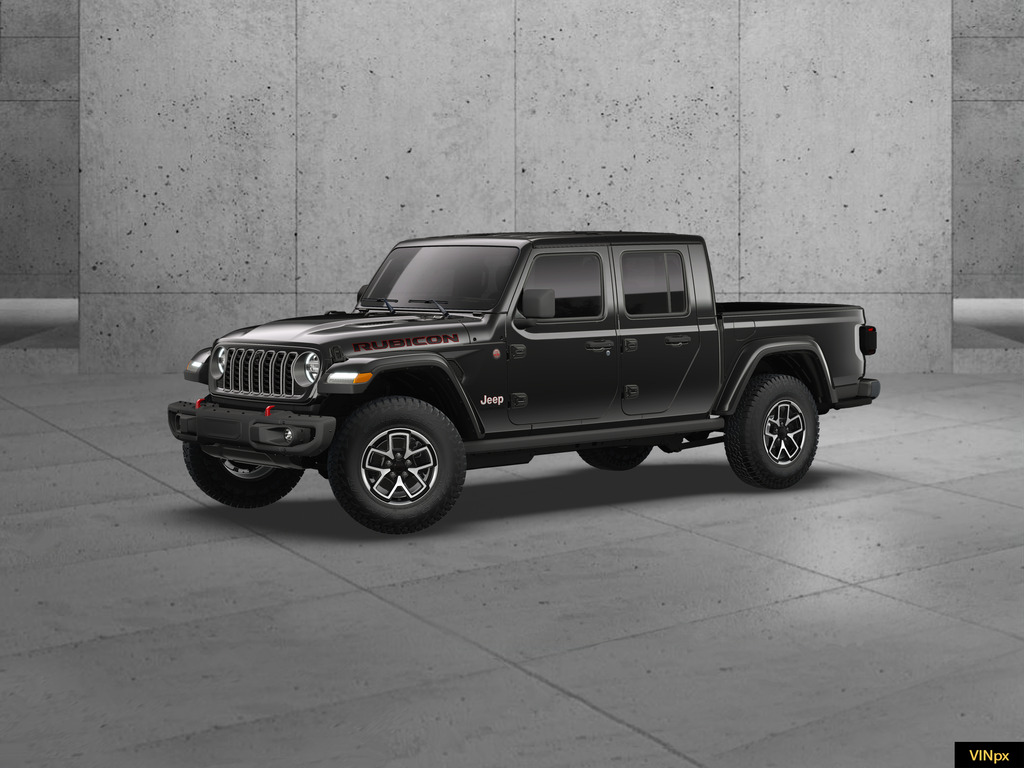 New 2026 Black Clear-Coat Exterior Paint Jeep Rubicon X image 1