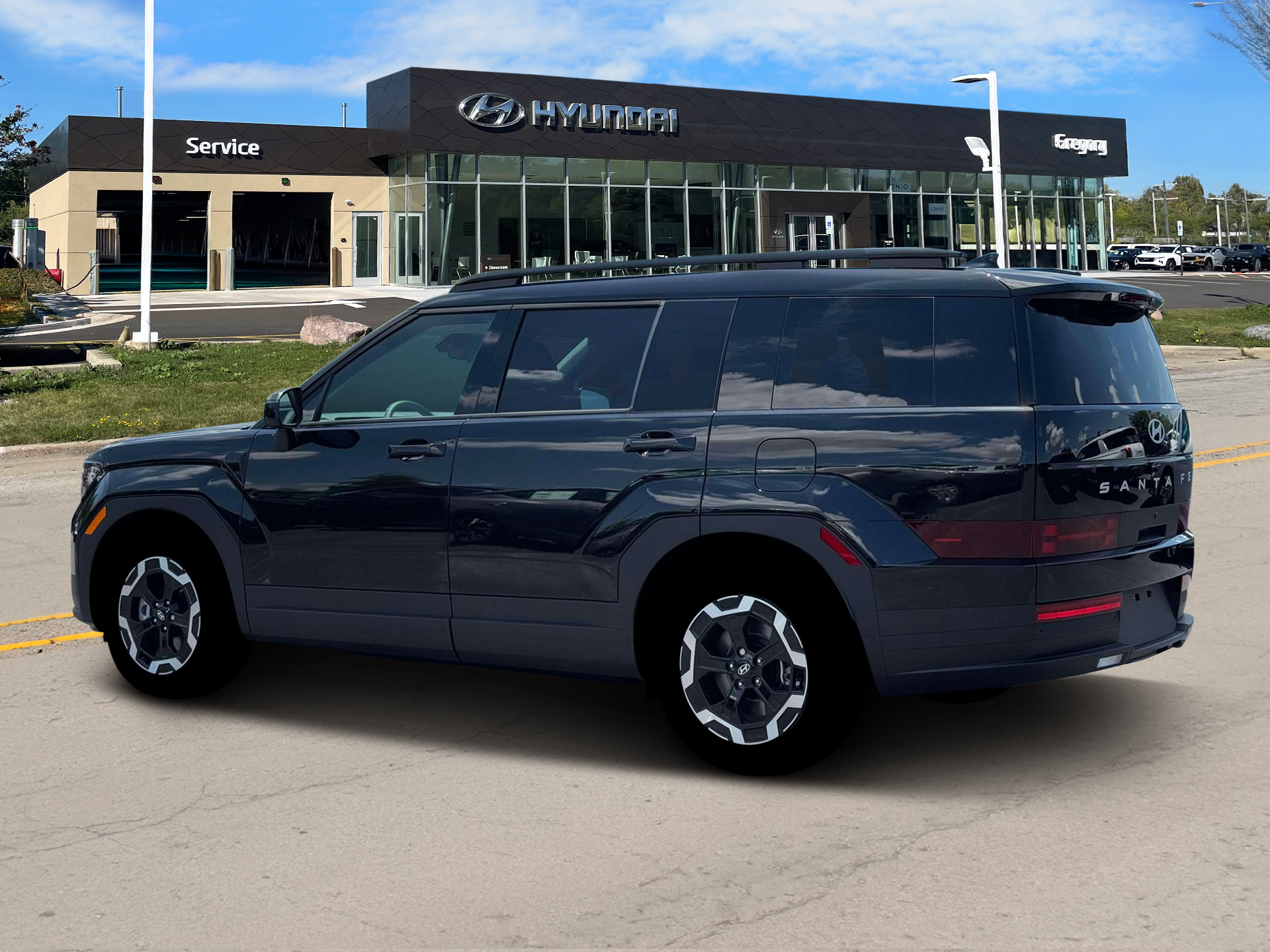 New 2026 Black Hyundai SEL AWD image 4