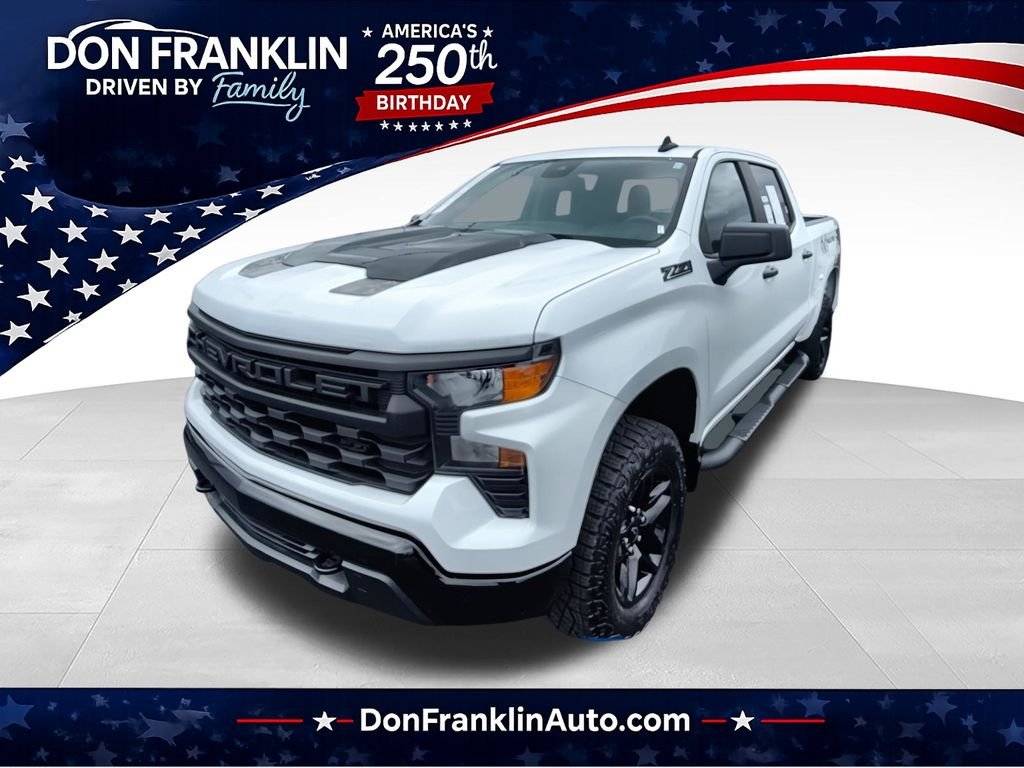 Used 2025 White Chevrolet Custom Trail Boss image 1