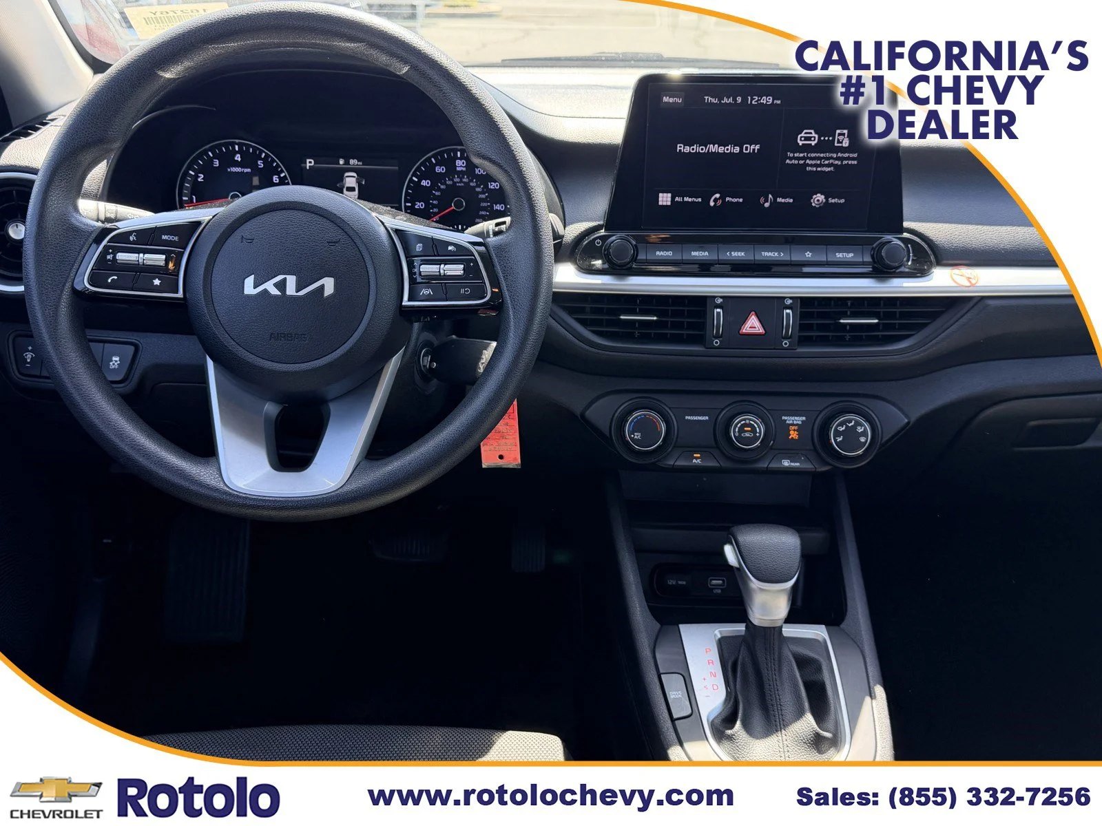 Used 2023 Aurora Black Kia LXS image 14