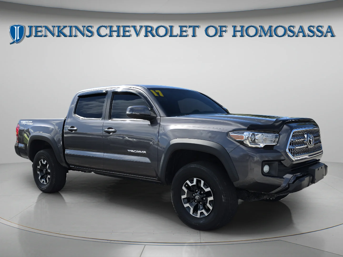 Used 2017 Magnetic Gray Metallic Toyota TRD Off-Road image 2