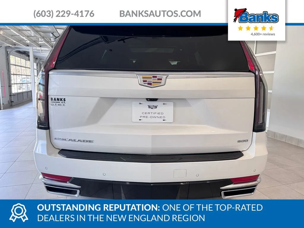 Certified Used 2023 Crystal White Tricoat Cadillac Premium Luxury image 6
