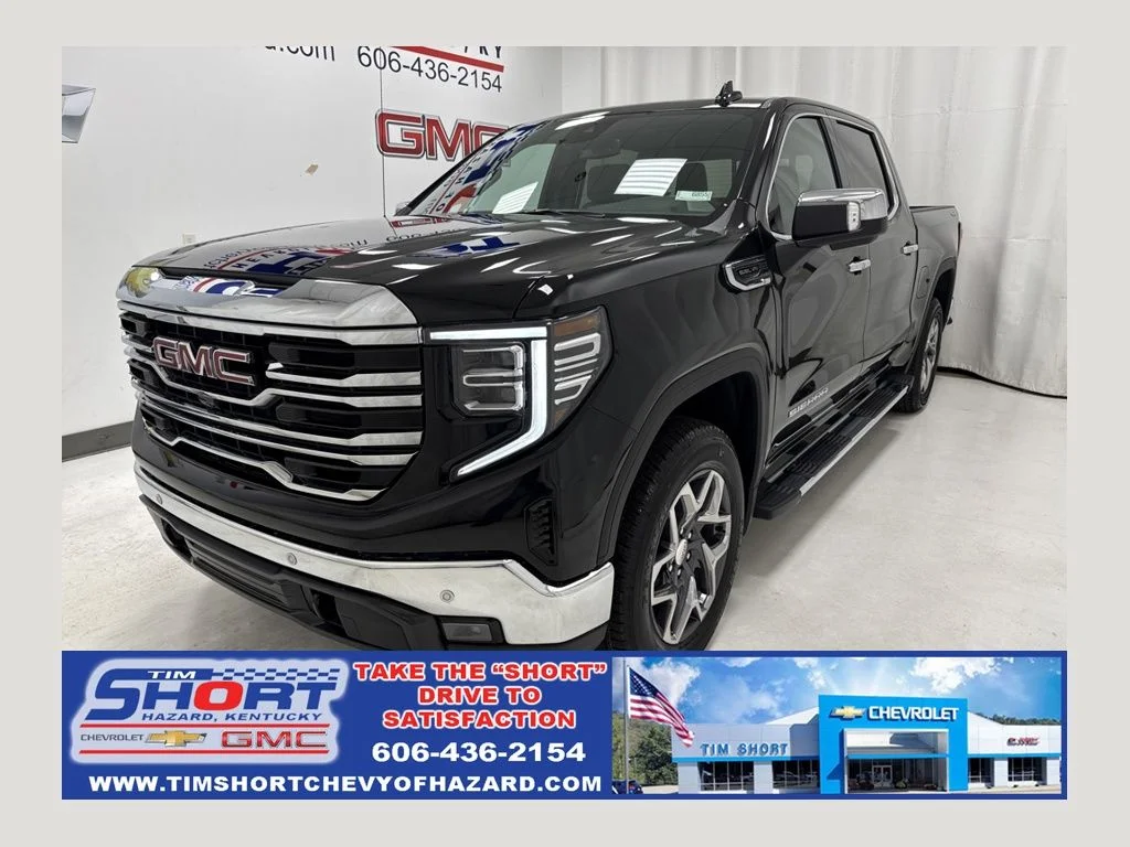 New 2026 Black GMC SLT image 1