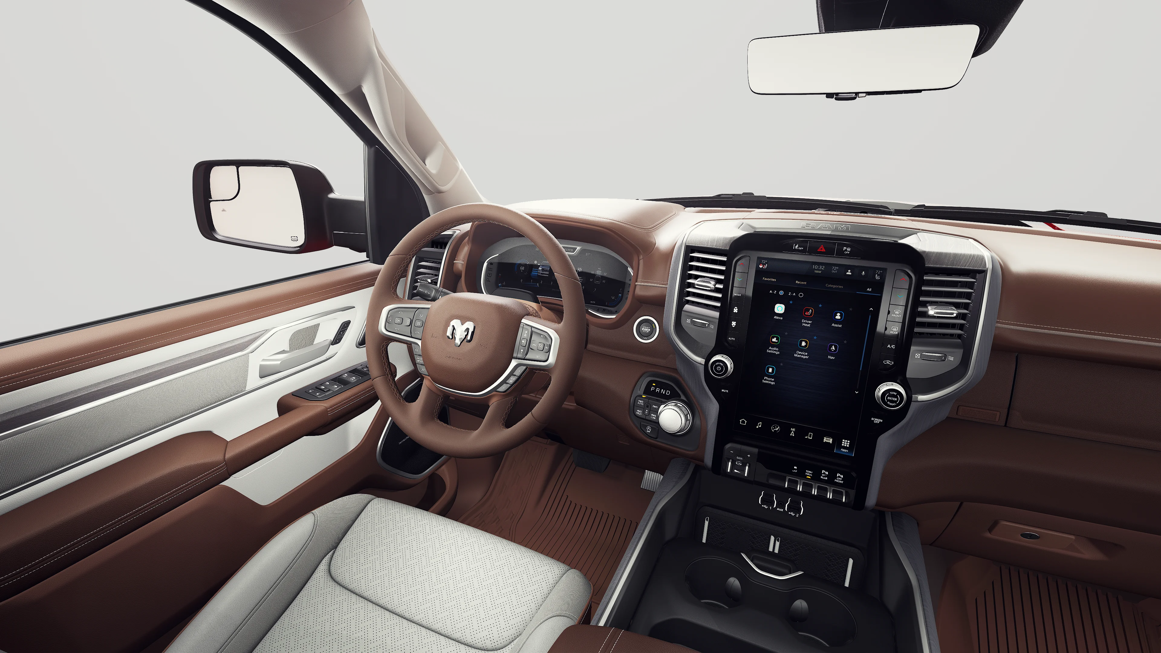New 2027 Molten Red Pearl-Coat Exterior Paint RAM LARAMIE image 8