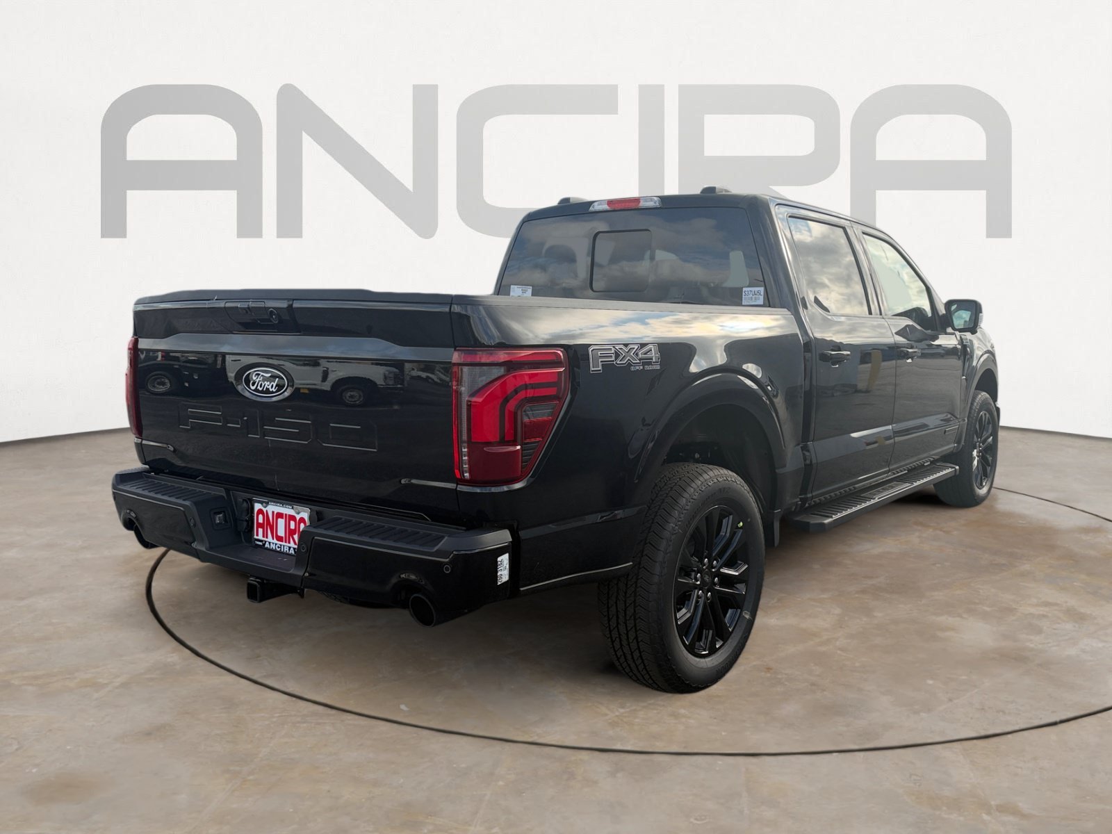 New 2026 Agate Black Metallic Ford LARIAT image 3