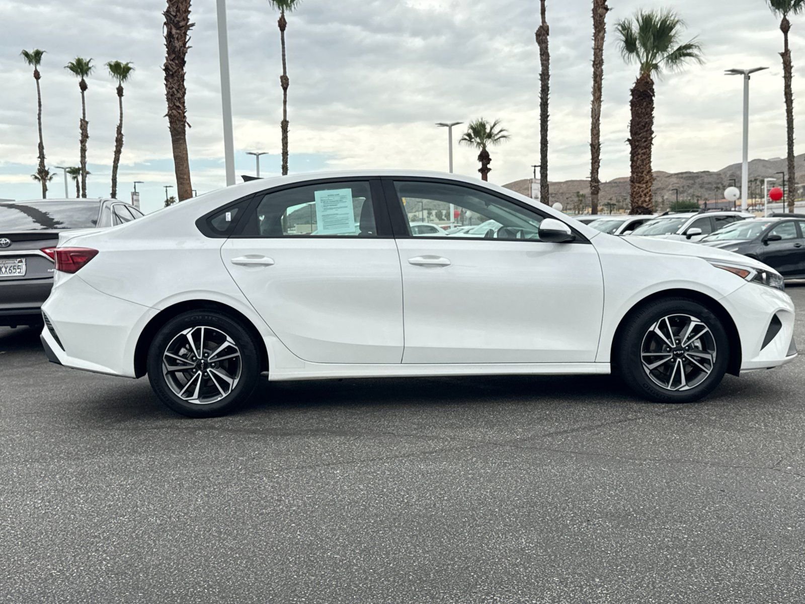 Certified Used 2023 White Kia LXS image 2