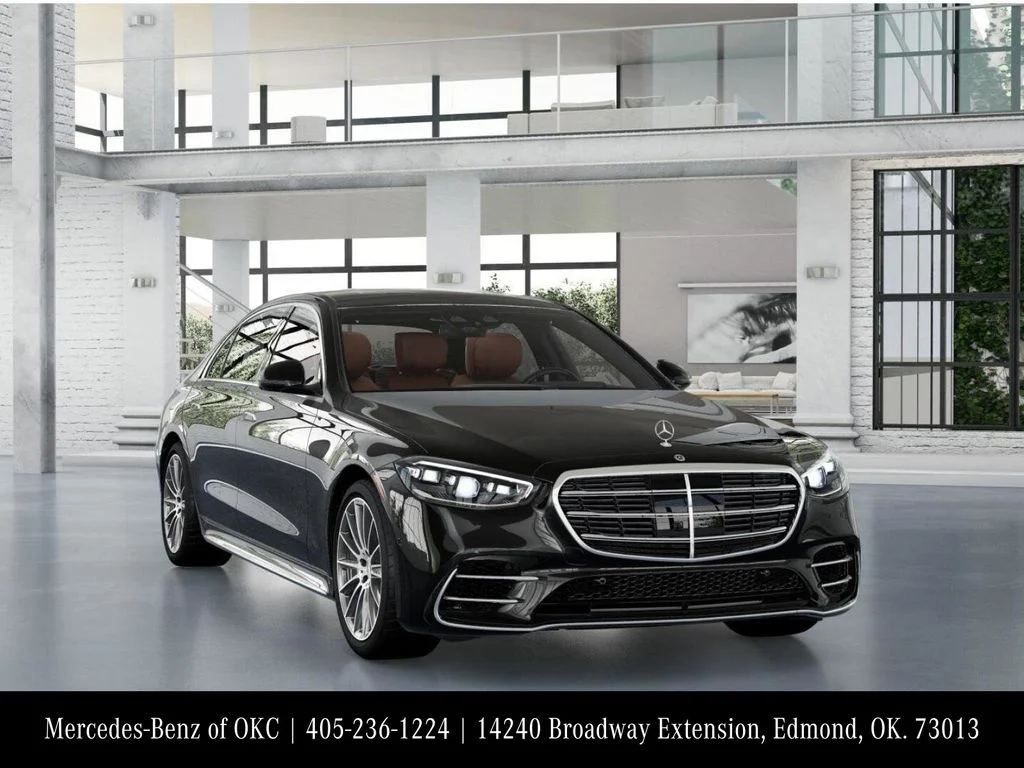 New 2026 Obsidian Black Metallic Mercedes-Benz S 580 image 9