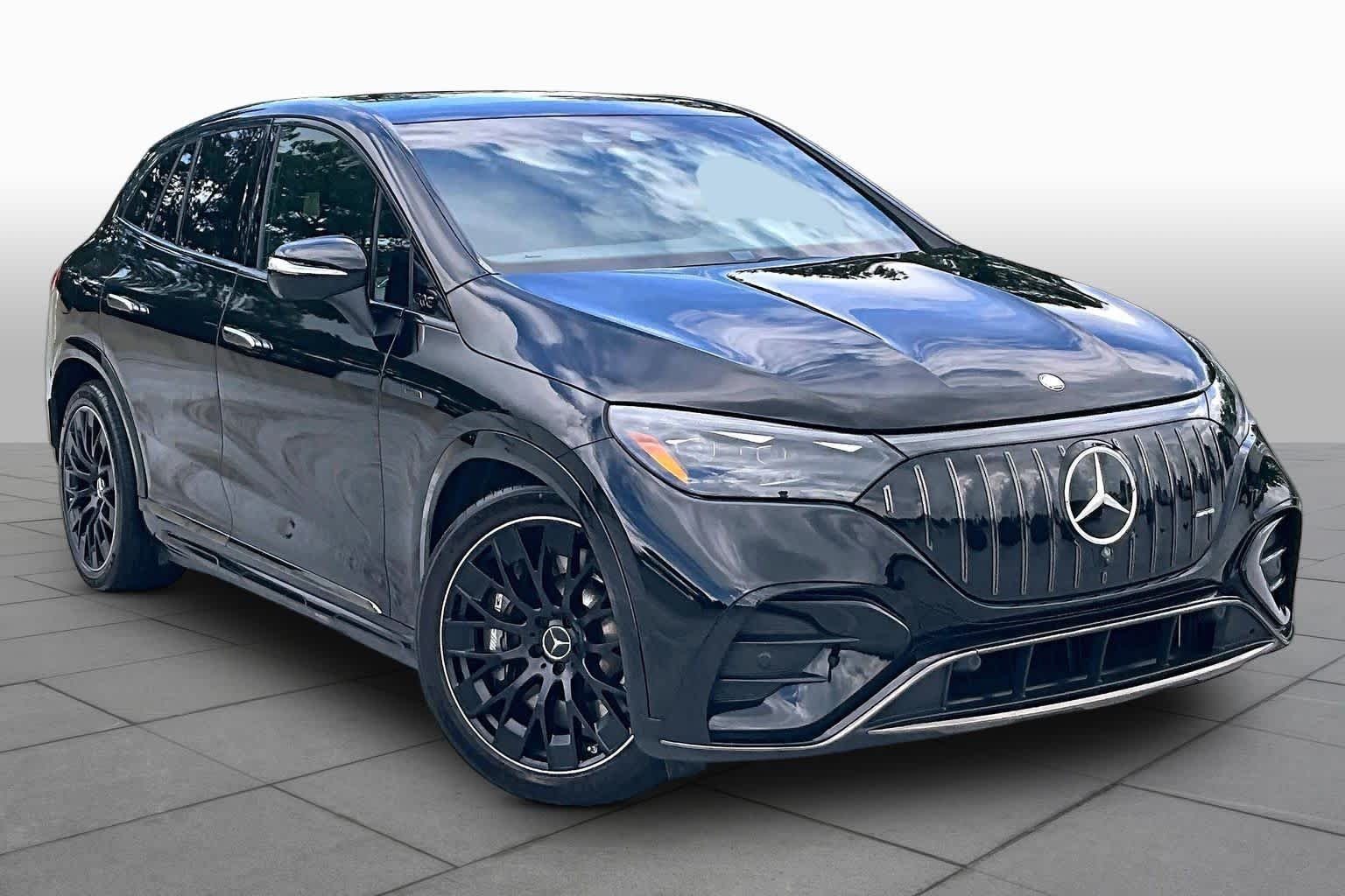 Used 2024 Obsidian Black Metallic Mercedes-Benz AMG® EQE image 2
