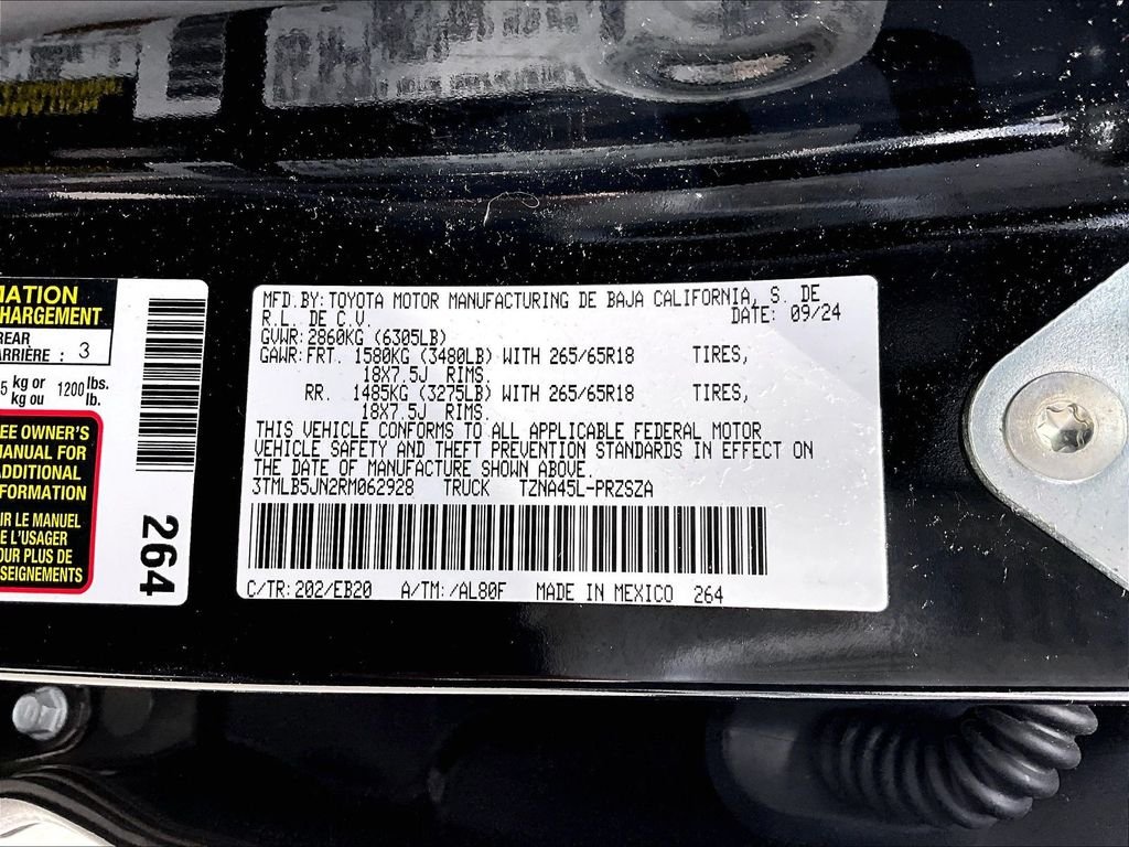 Used 2024 Black Toyota Limited image 35