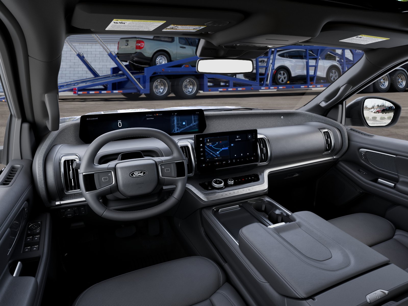 New 2027 Agate Black Metallic Ford Platinum image 9